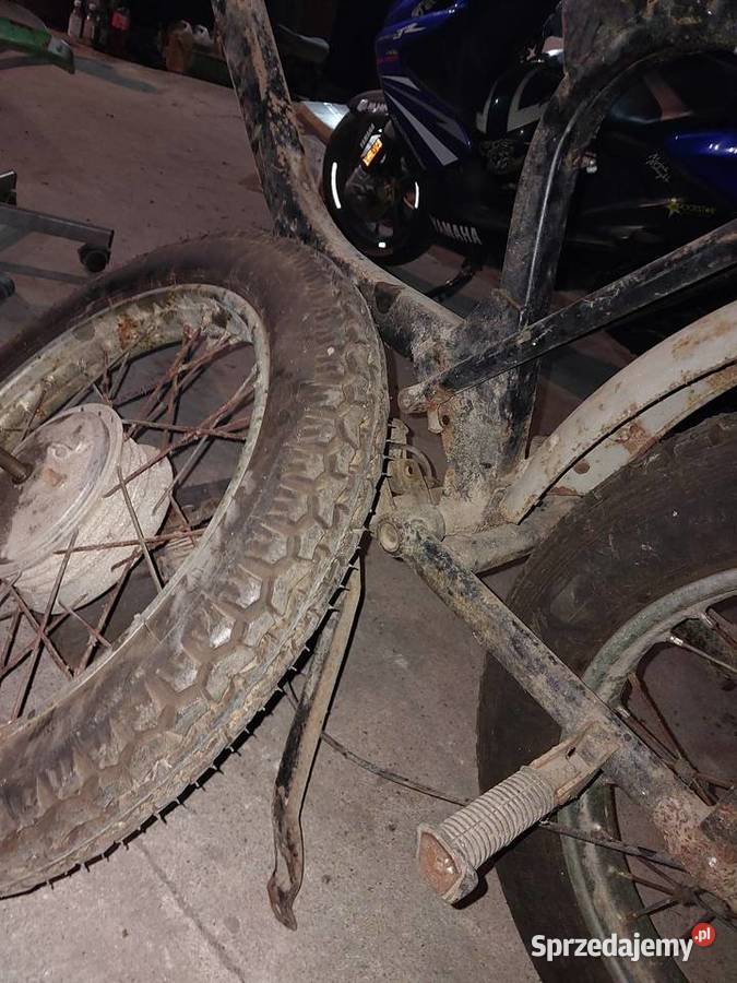 Jawka 50 jawa mustang kaczka pancerka rama koła Ramy