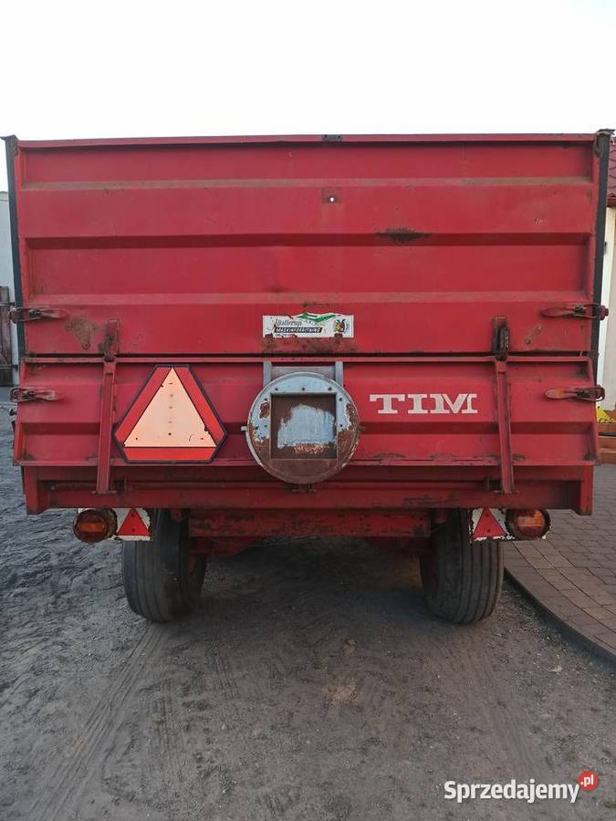 Przyczepa na tandemie TIM 10T