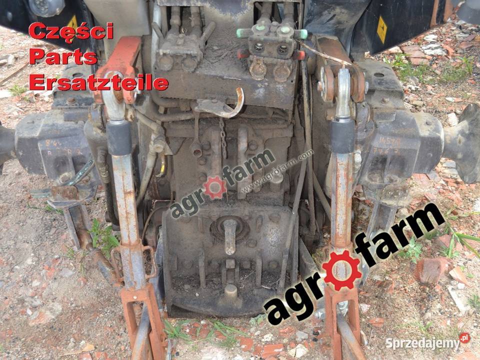 Massey Ferguson 8140 części skrzynia biegów oś Byków