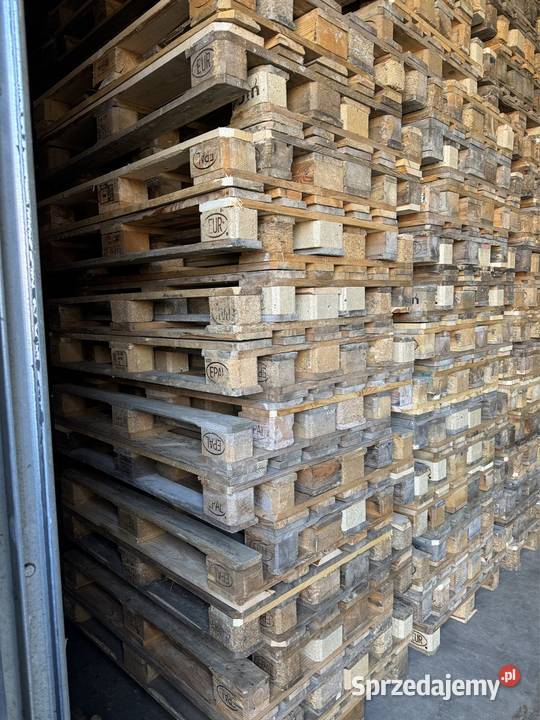 Paleta Euro IIGat bez uszkodzeń magazynowane
