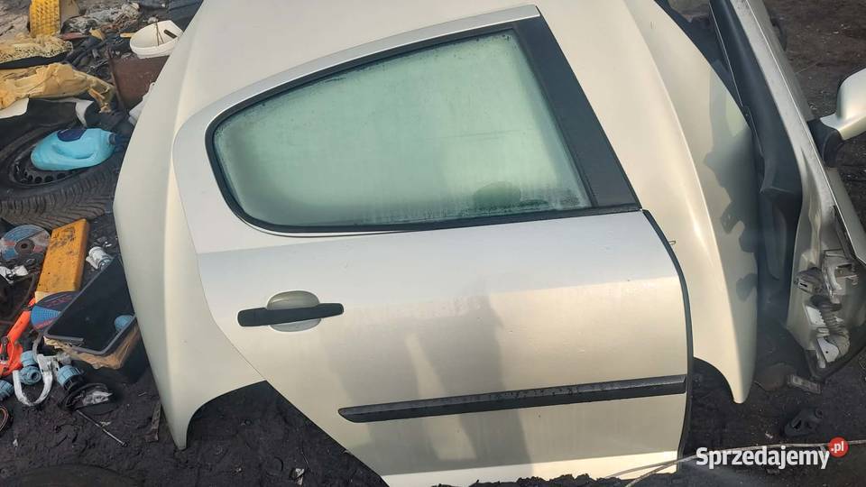 Drzwi kompletne lewe prawe przód tył Peugeot 407 osobowe