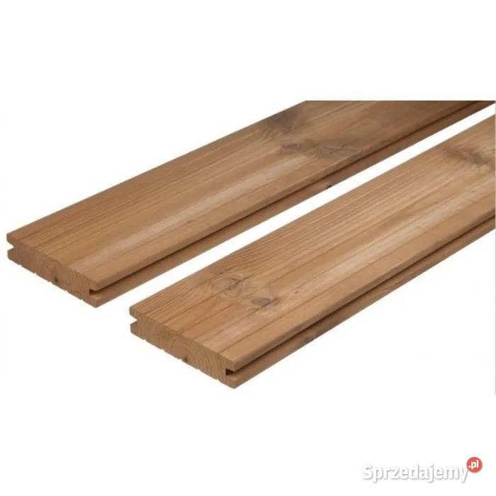DESKA TARASOWA THERMO SOSNA GŁADKA RYFEL Podłogi i schody Prusice