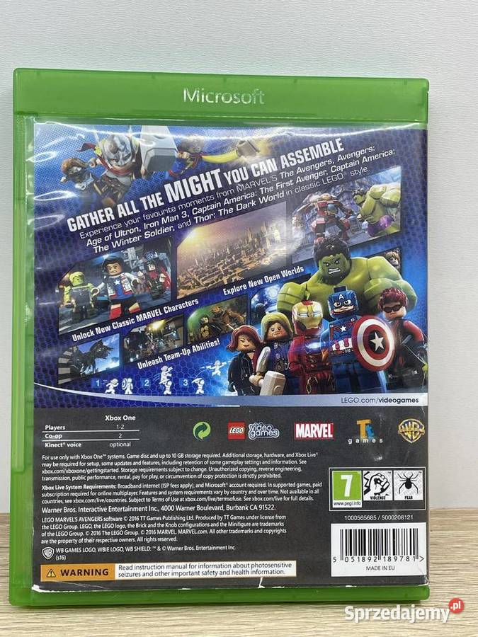 Marvels Avengers Gdańsk sprzedam