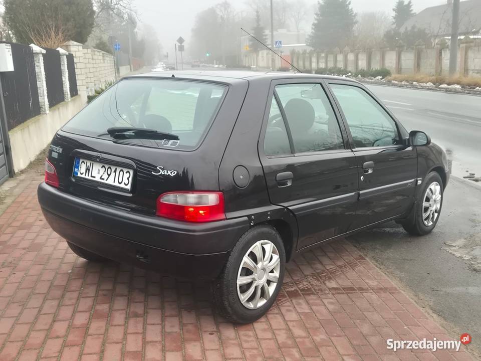 Citroen Saxo 2001 2 lata w Kraju Ocynk 5 Drzwi Zarejestrowany w Polsce