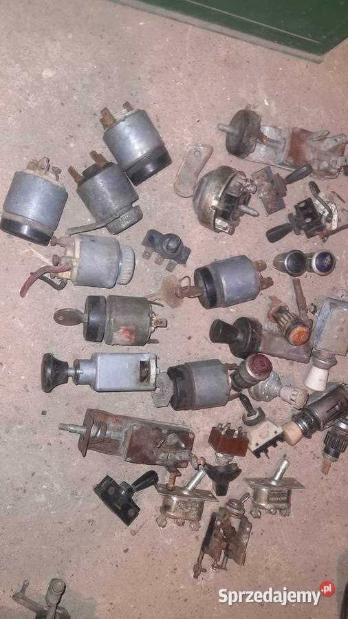 Różne przełączniki stacyjki kontrolki Syrena Brzozów sprzedam