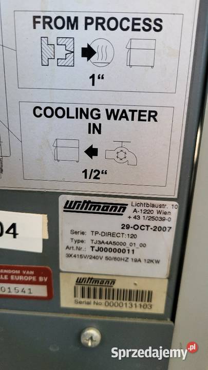 Termostat regulator temperatury formy wtryskowej Produkcja zachodniopomorskie