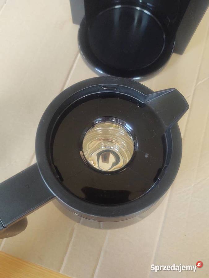 Ekspres przelewowy dzbanek termos biały czarny Oława