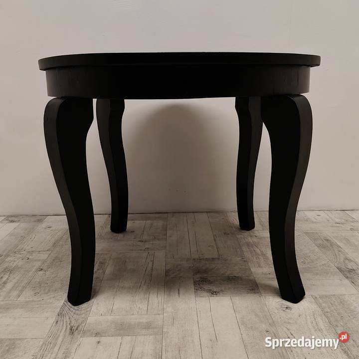 stół art Deco czarny mat do salonu jadalni Radomsko
