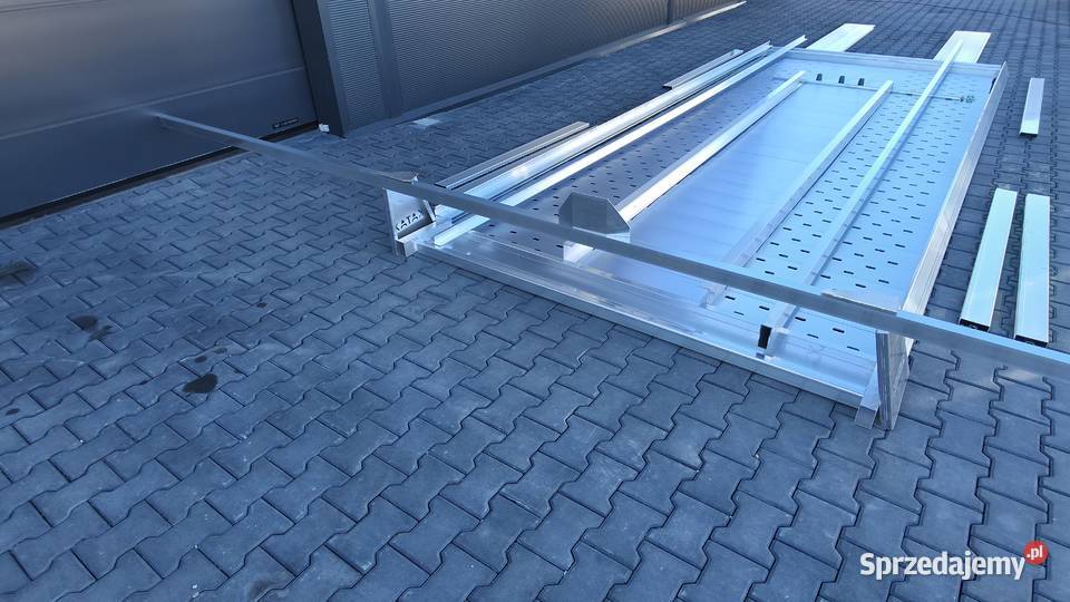Autolaweta Laweta Aluminiowa Zestaw Podjazdy
