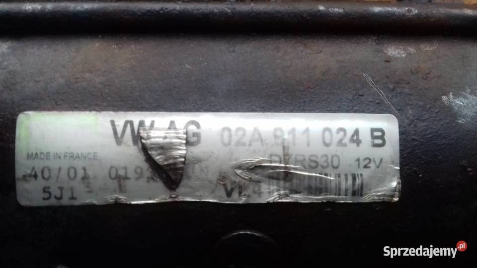 Rozrusznik 02A911024B 19 TDI VwAudi Seat Skoda Jaworzno