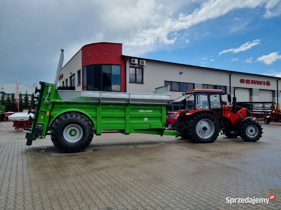 Rozrzutnik obornika jednoosiowy 12 ton bogate Ciechanów
