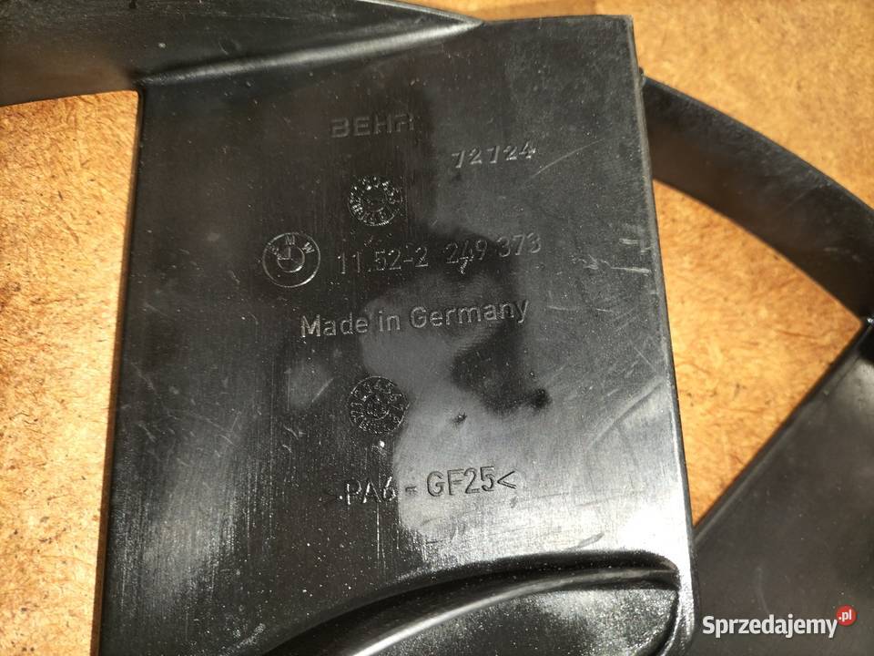 Wentylator wiskozy BMW E46 E39 E38 E65 E66 X5 Poręba