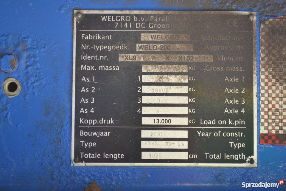 NACZEPA WELGRO cysterny Tarnowskie Góry