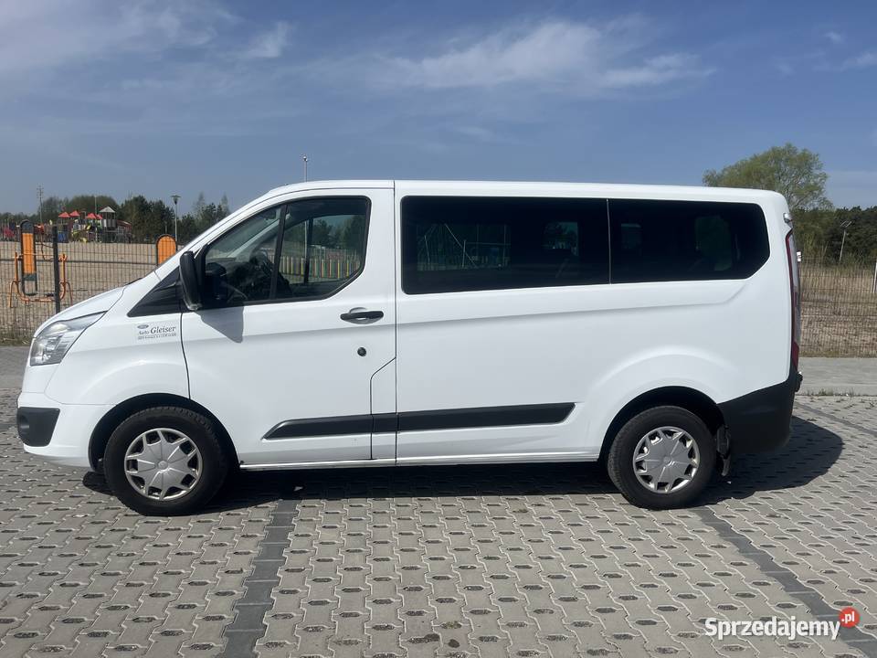 FORD TRANSIT CUSTOM 9 osobowy nieuszkodzony lubuskie Gorzów Wielkopolski