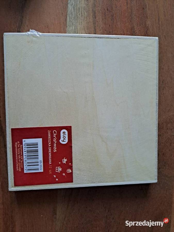 Eloy Rossmann zawieszka drewniana 12 sweter sprzedam