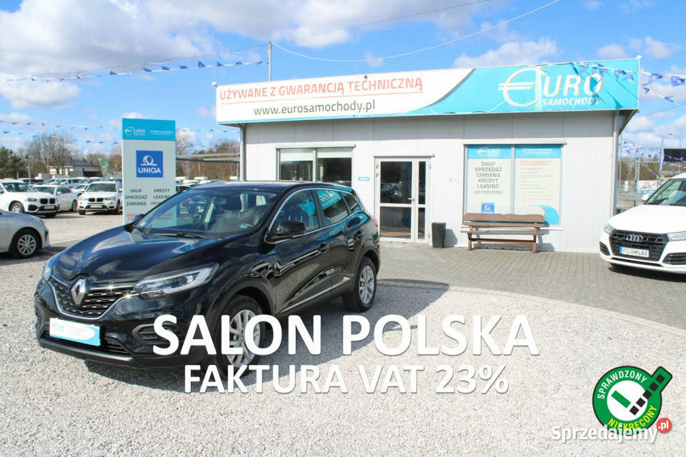 Renault Kadjar ZEN Fvat Salon Polska netto 44227 czujnik zmierzchu