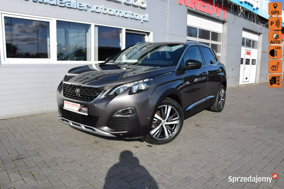Peugeot 3008 12i Turbo GTLine 100 bezwypadkowy przyciemniane szyby Hrubieszów
