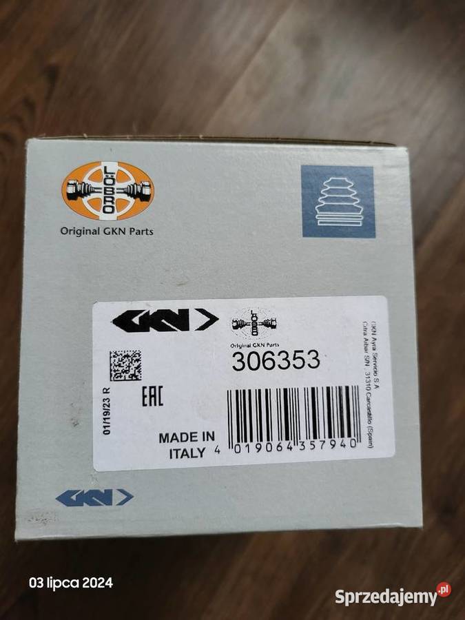 Osłona przegubu Lobro 306363 VW Passat Skoda Wałbrzych