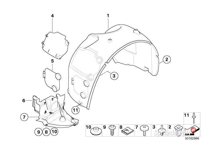Osłona BMW 51 71 7 056 402 dolnośląskie Wrocław