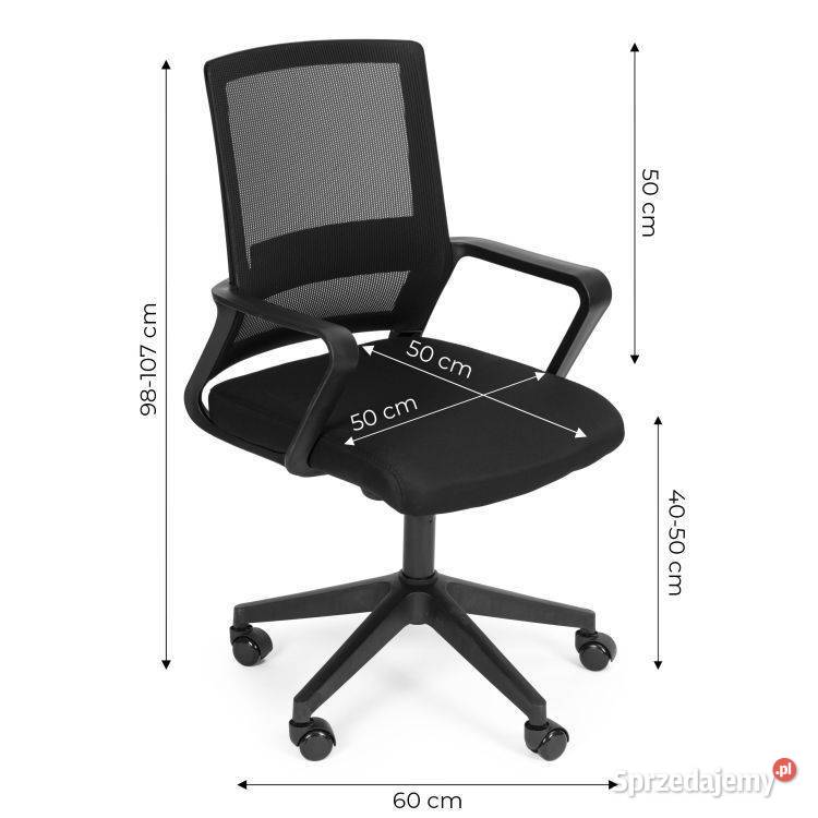 Fotel krzesło obrotowe biurowe wyprofilowane Bielsk Podlaski sprzedam