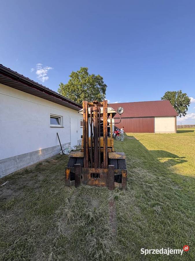 wozek widłowy FENWICK 5 ton sprawny 3 cylindry
