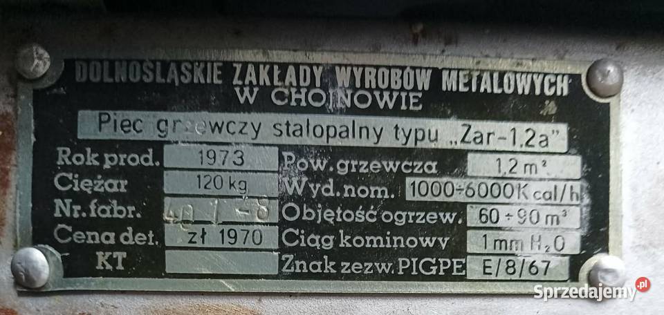 Super Mocny piec żeliwny do grzania i gotowania