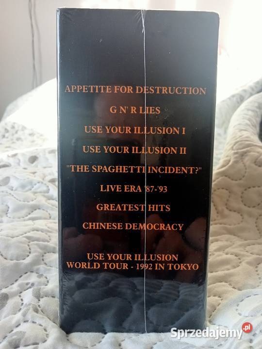 Guns n Roses 198711 9 x cd 2 x dvd box Nowy Płyty i kasety Ząbki