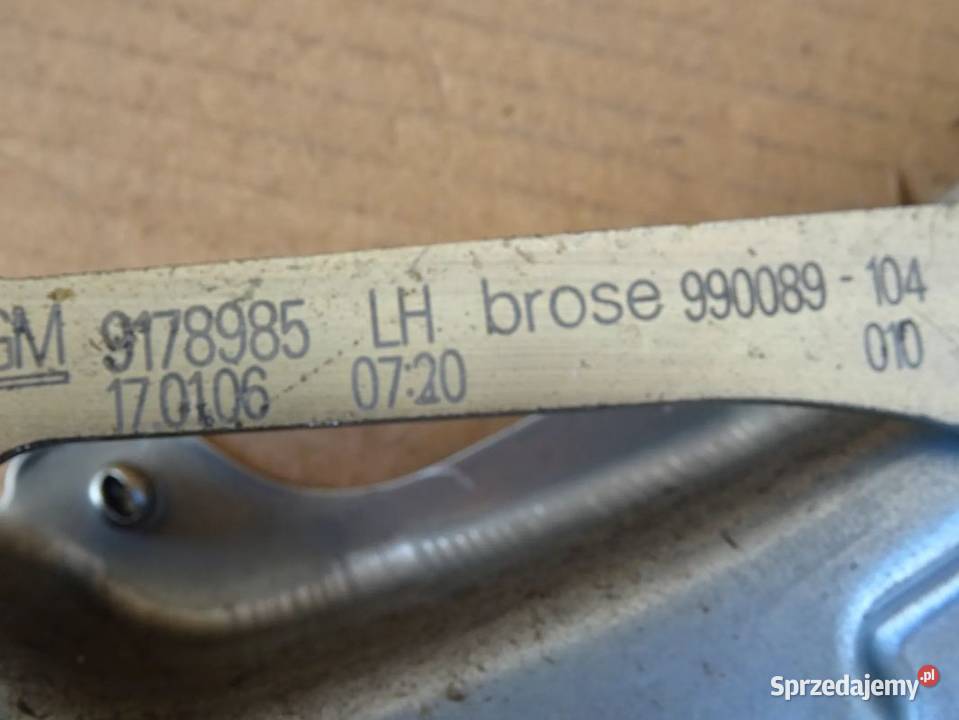 elektryczny mechanizm podnoszenia i opuszczania Parcice sprzedam