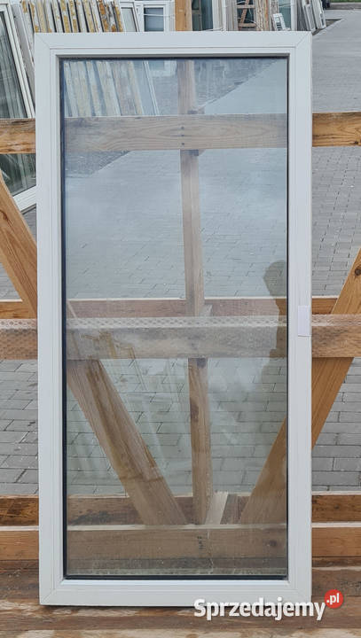 OKNA KacprzaK Witryna 68X133 FIX Używany PCV Siedlce sprzedam