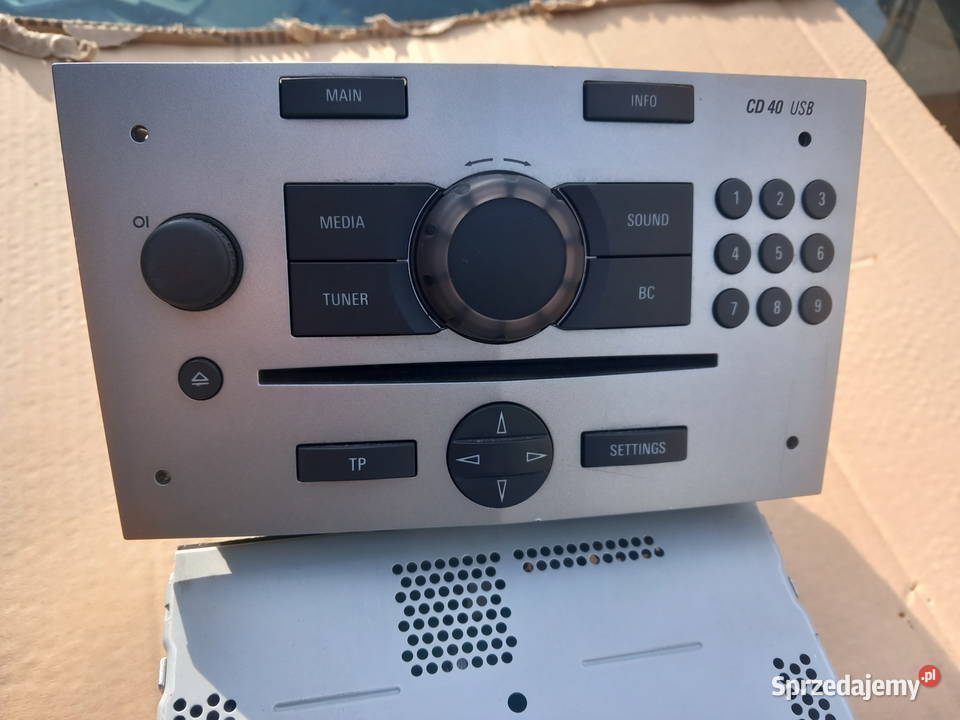 Radio cd40 usb pin Opel Gid z prędkością lubuskie Żary sprzedam