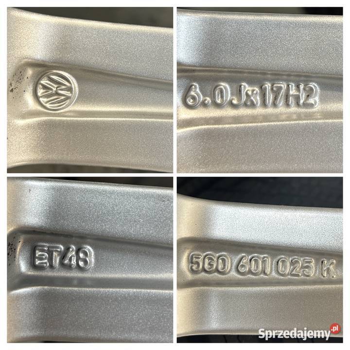 Oryginalne KOŁA FELGI 17 VW TROC Passat B8 dolnośląskie Wrocław