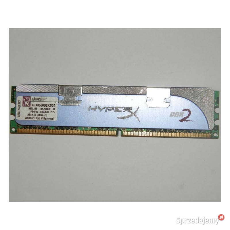 Pamięć PC RAM Kingston KHX8500D2K2 Hyper DDR2 DDR2