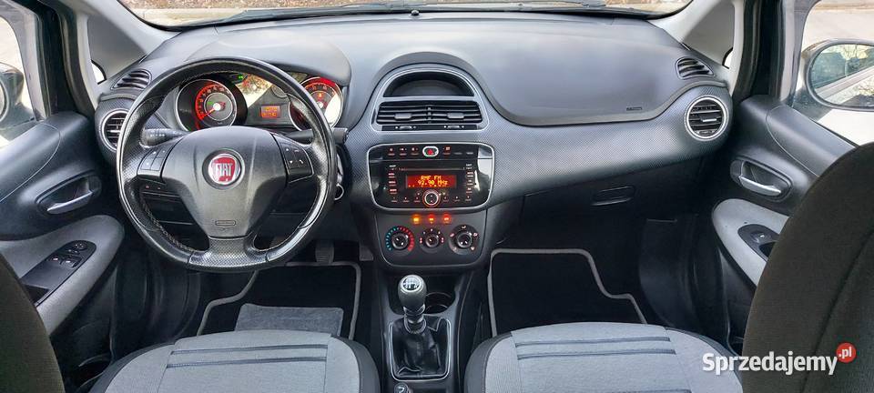 Fiat Punto Evo Benzyna 2010 Klima Alu Oryginał gniazdo USB Ząbkowice Śląskie