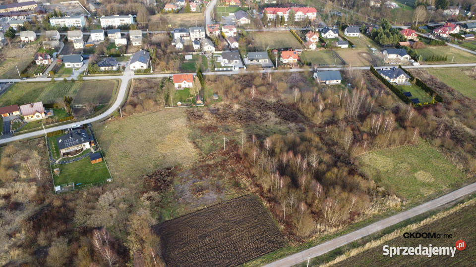 Działka budowalana 1448 m2 Oblęgorek gmStrawczyn świętokrzyskie