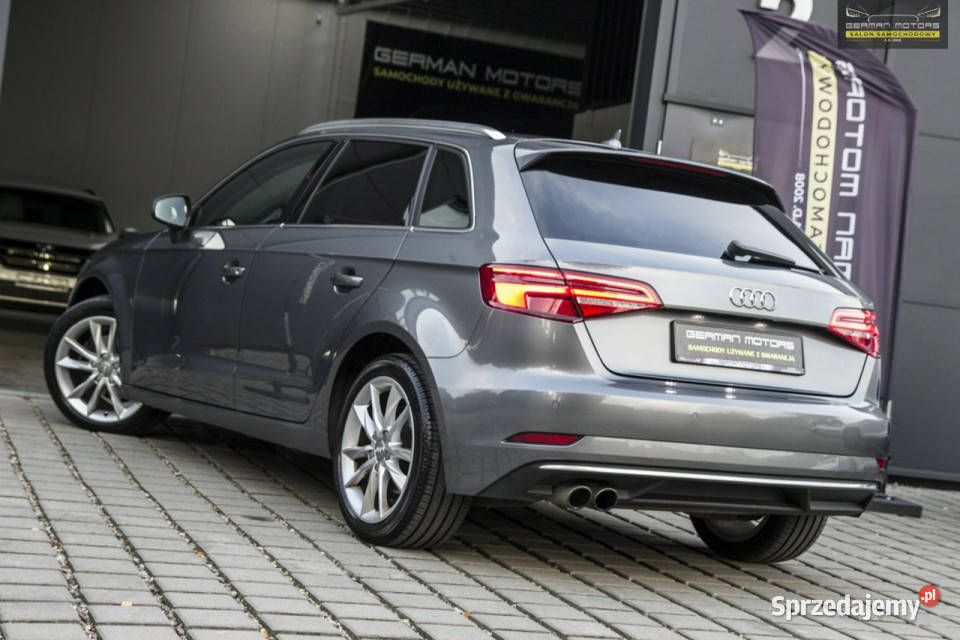 Audi A3 Sportback Led Stronic Duża Navi Skóry wspomaganie kierownicy A3 Dębogórze