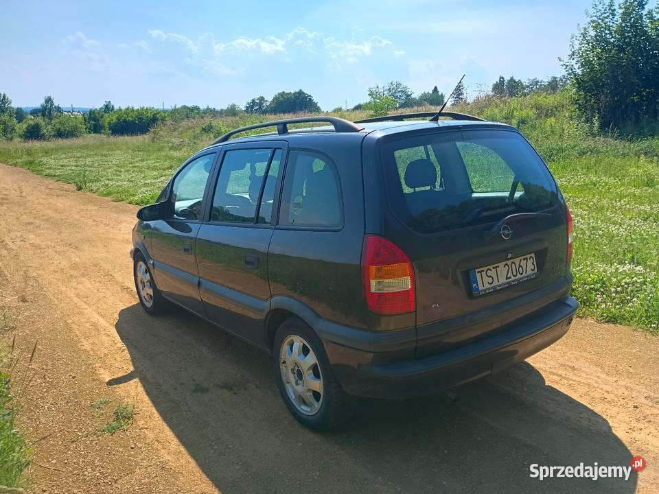 Opel Zafira 7 osobowy gaz możliwa zamiana Radzionków
