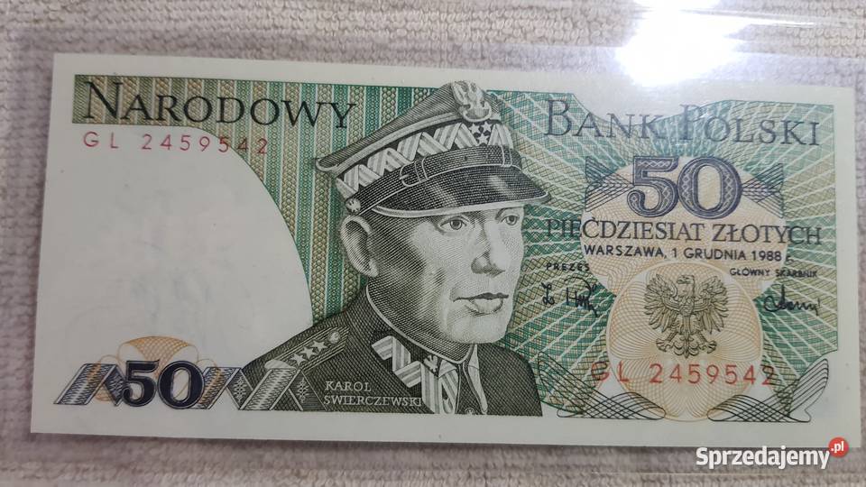 50 Złotych 1988 GL RADAR Warszawa