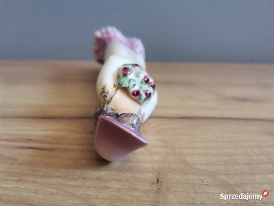 Stara figurka porcelanowa Dama z Kwiatami Katowice sprzedam