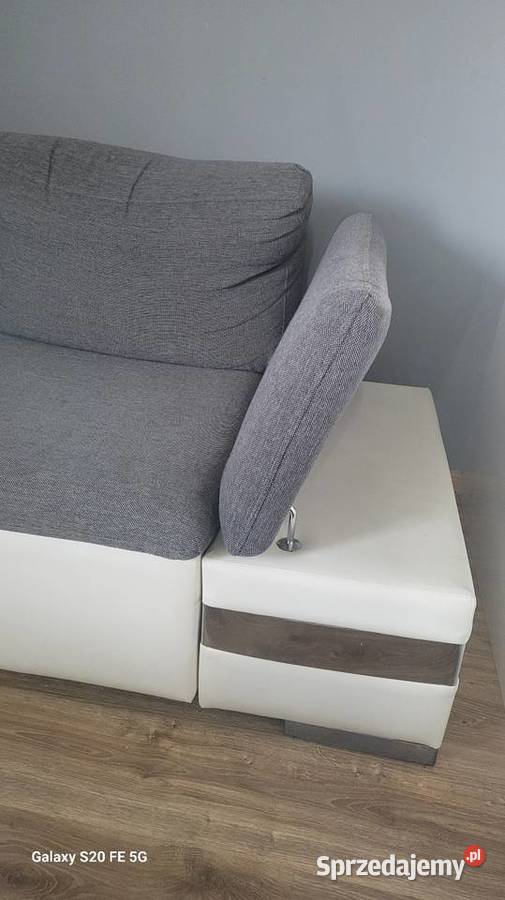 Narożnik duży z funkcją spania schowek Żukowo