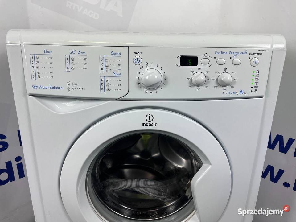 Pralka Indesit Super Slim 33 4 1000 ob A Pozostałe Wiejca