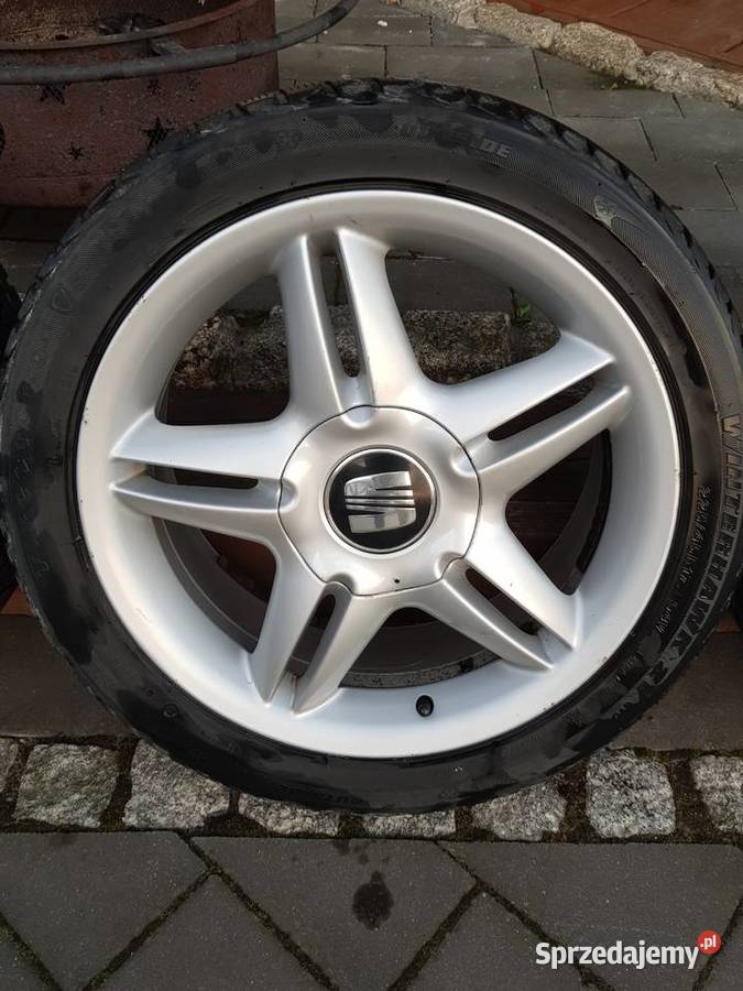 Alufelgi 17 5x100 17 Leon Top Sport Golf Samostrzel