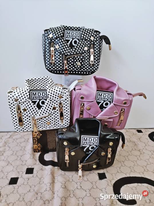 LATOPiękne torebki listonoszkiRóżowy czarny Warszawa