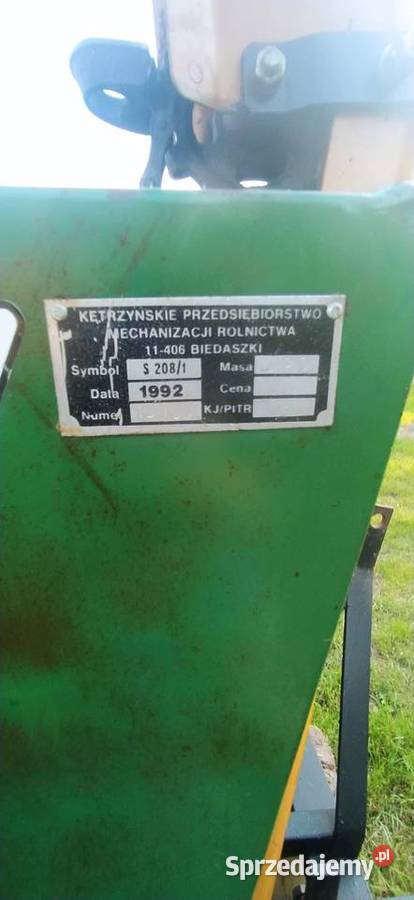 Sadzarka do ziemniaków S2081 Rocznik 1992 Wohyń