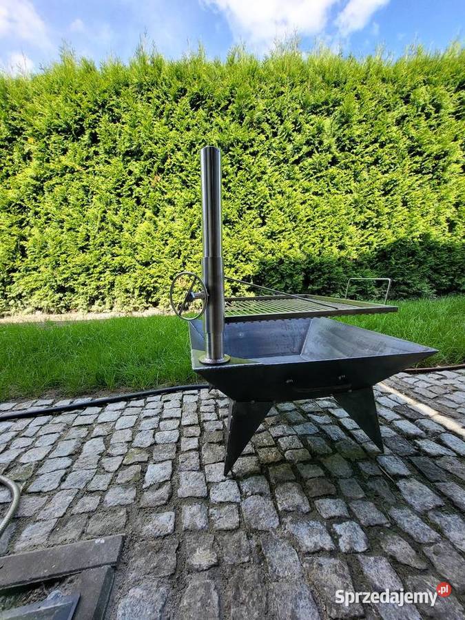 Palenisko Grill 2w1 solidny 3mm ruszt regulowany Olkusz
