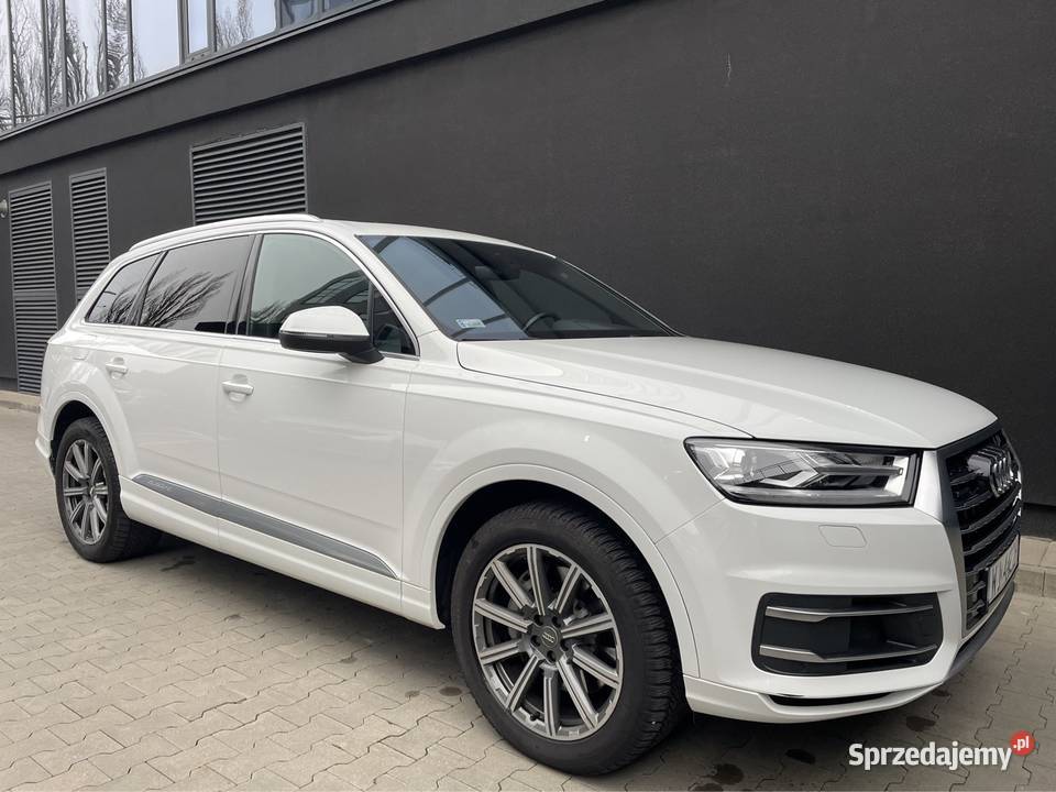 Audi Q7 2016 30 333 7osób premium plus czarny Q7 sprzedam