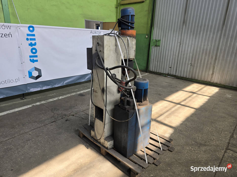 Hydrauliczna nitownica radialna nity stalowe pełny VAT Biskupice