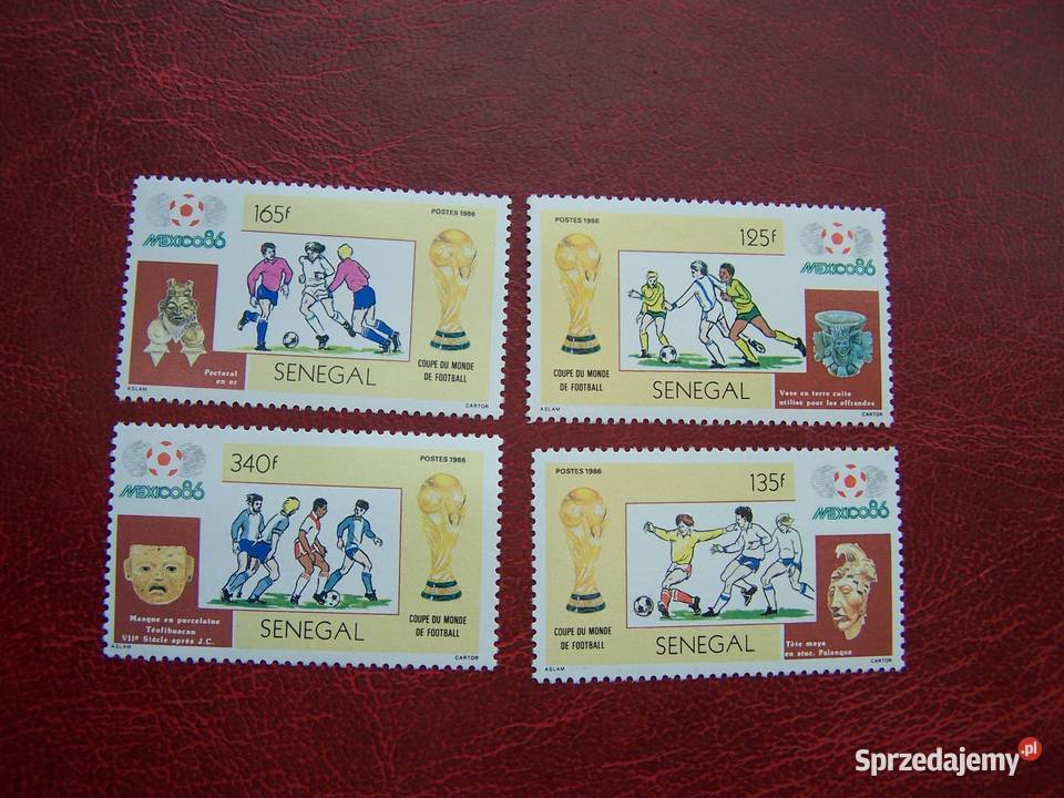 Senegal 1986 MNH Mi 88184 A Sport Piłka Nożna MŚ śląskie Tychy sprzedam
