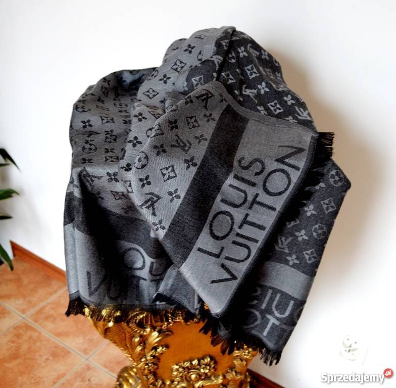 SZAL LOUIS VUITTON CHUSTA MONOGRAM DWUSTRONNY Bydgoszcz