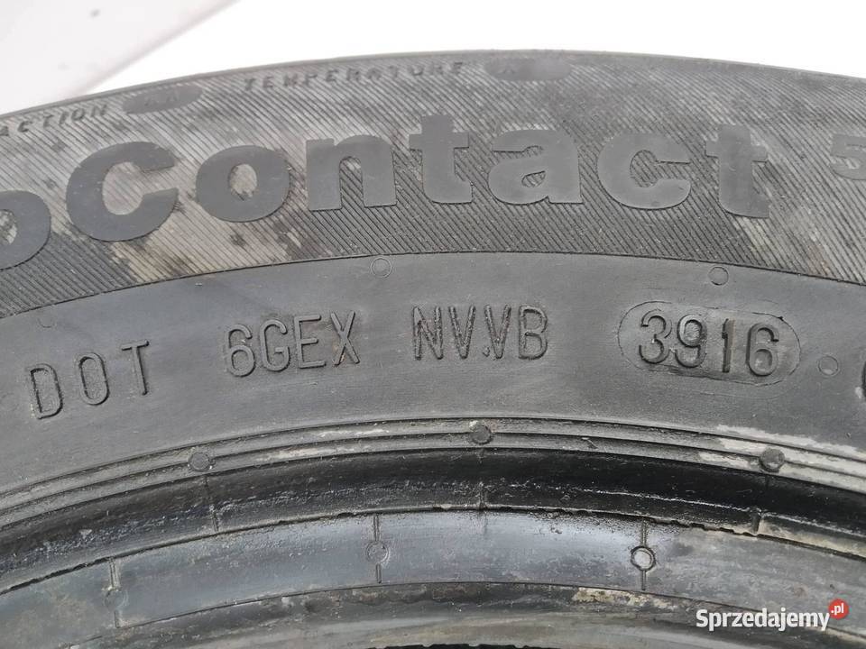 OPONA LETNIA CONTINENTAL CONTIECOCONTACT sprzedam