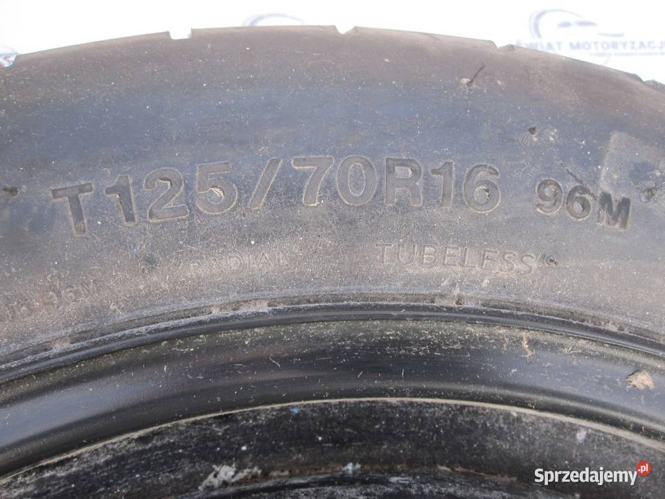 AUDI A3 II 8P GOLF V LEON II koło dojazdowe świętokrzyskie Kielce sprzedam